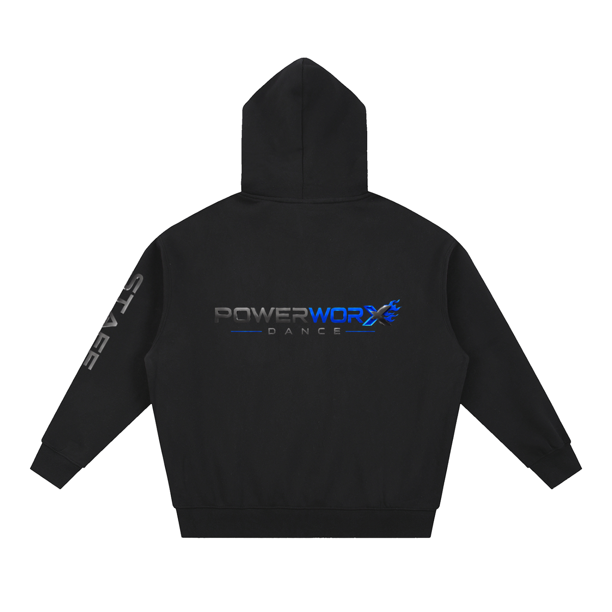 PWD STAFF Essential Oversized Fleece Boxy Hoodie