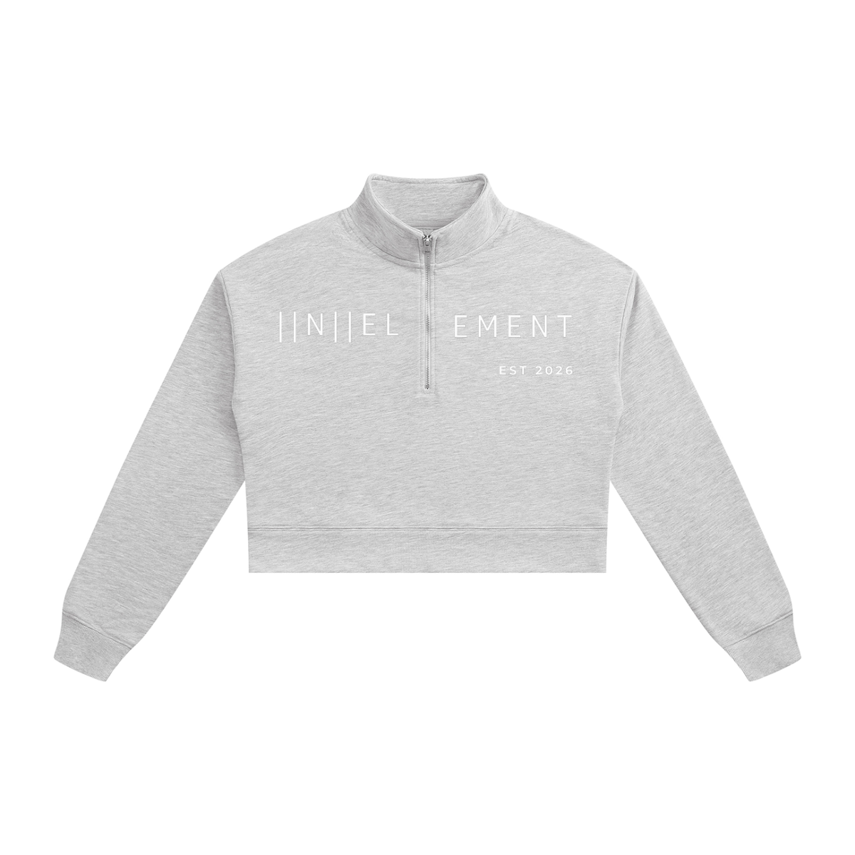 Women's Crop Quarter-Zip Sweatshirt