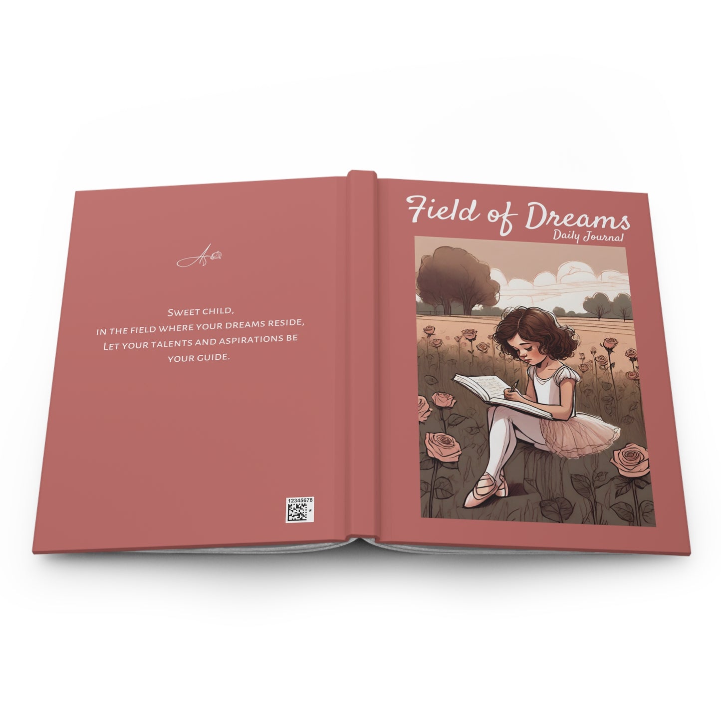 Hardcover Journal :: Field of Dreams-6