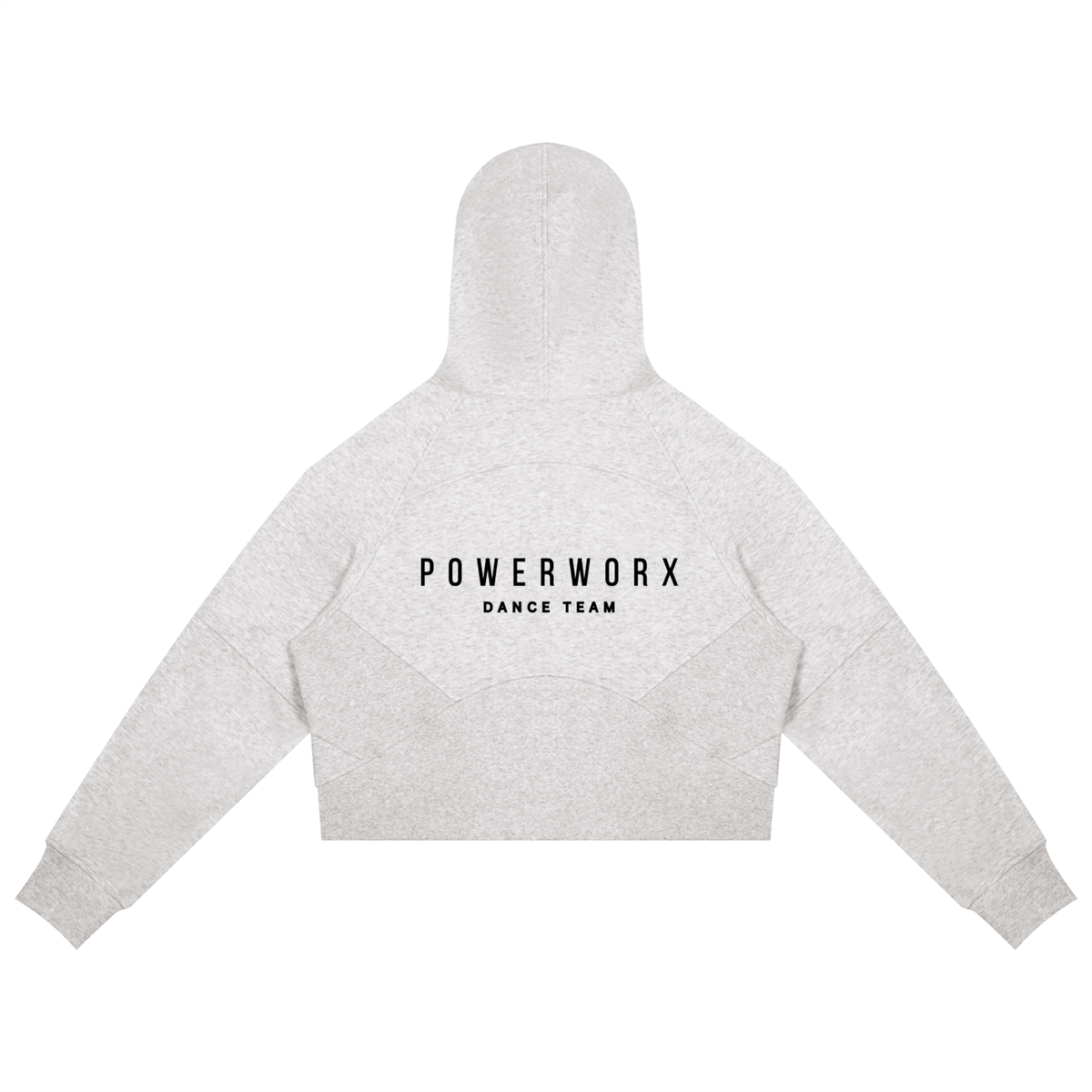 (PWD) Cropped Zip-Through Hoodie