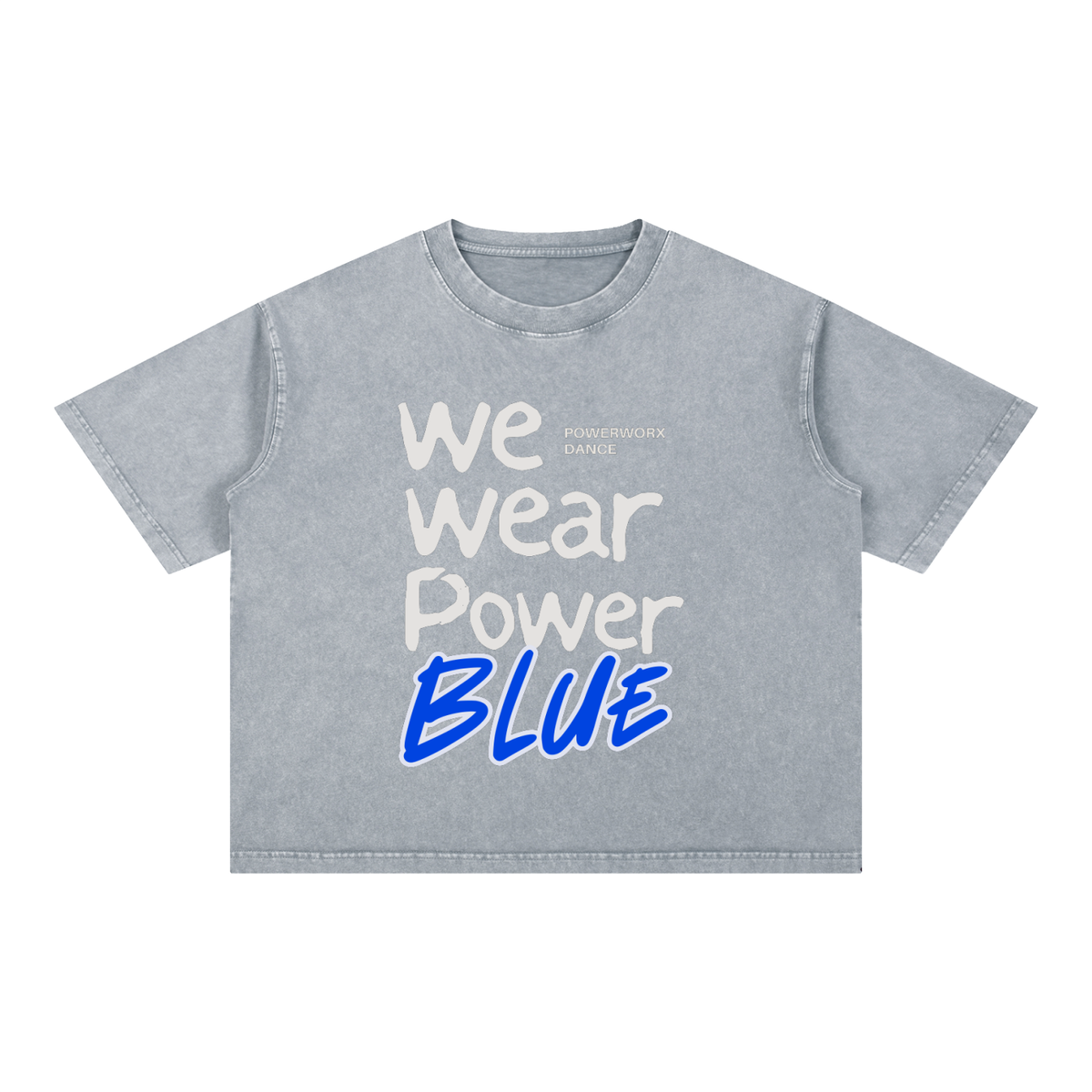 (PWS) Mineral Wash Boxy Cotton T-Shirt