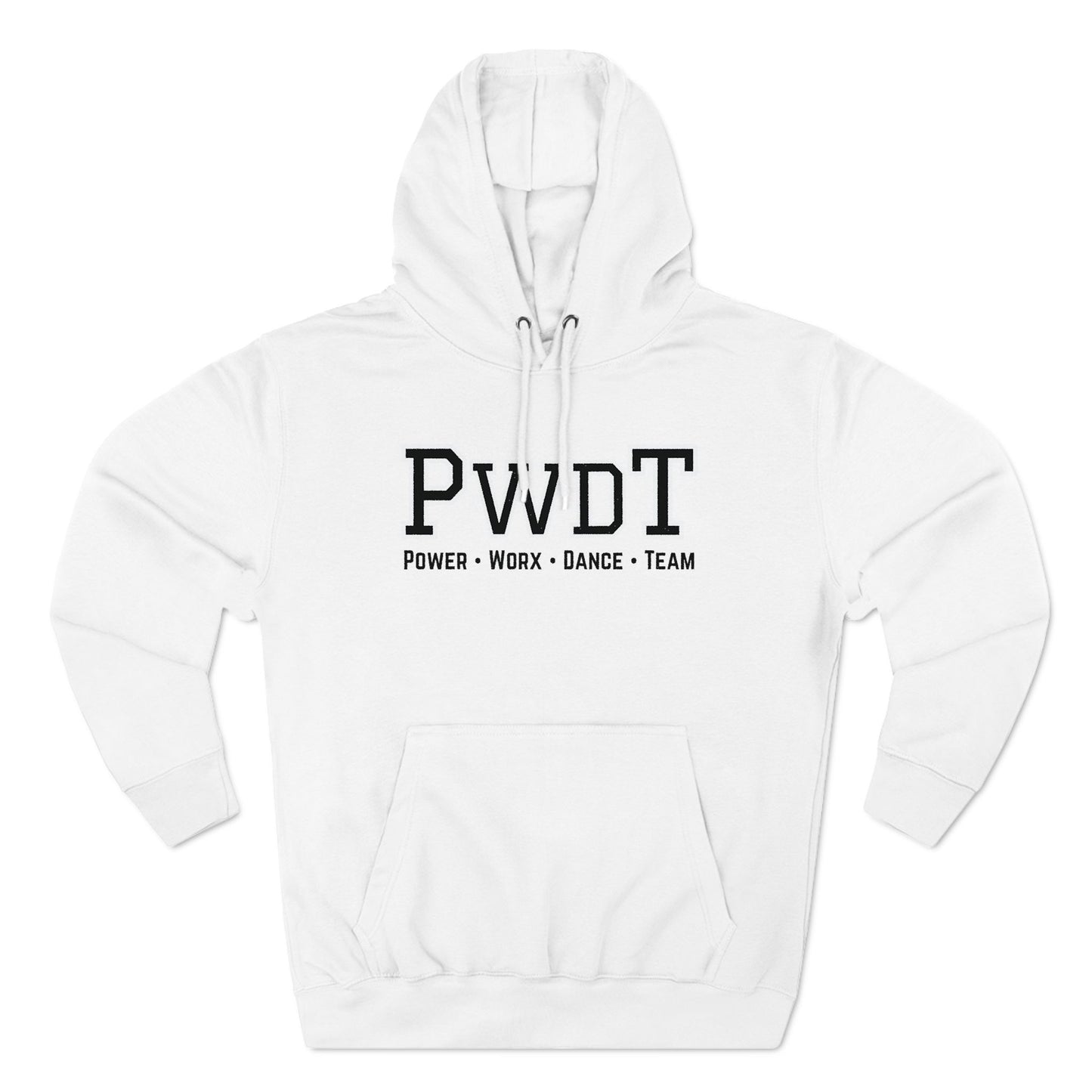 PWD | Adult Unisex Fleece hoodie | PWDT |Three-Panel Fleece Hoodie | Home Team
