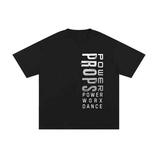 (PWD) Unisex Pure Cotton T-Shirt - Power props