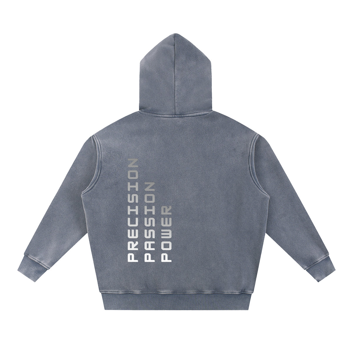 (PWD) Snow Wash Fleece Oversize Hoodie - 3P