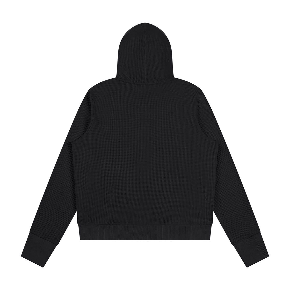 NElement| Women's Waffle Full Zip Hoodie