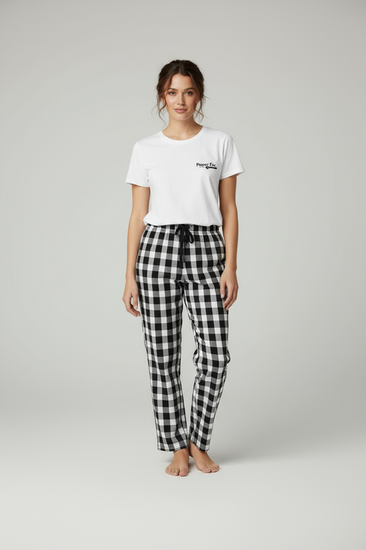 PWD| Womens Flannel Checker Pant