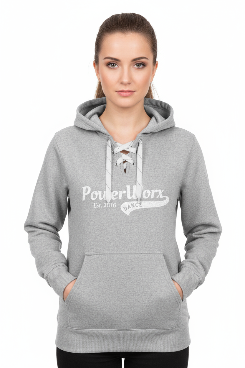 PWD| Adult Unisex Hoodie |Lace Up Pullover Sweatshirt | game day