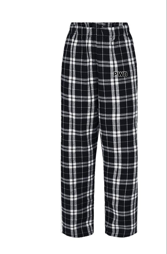 PWD | Youth Flannel Pants + Embroidery