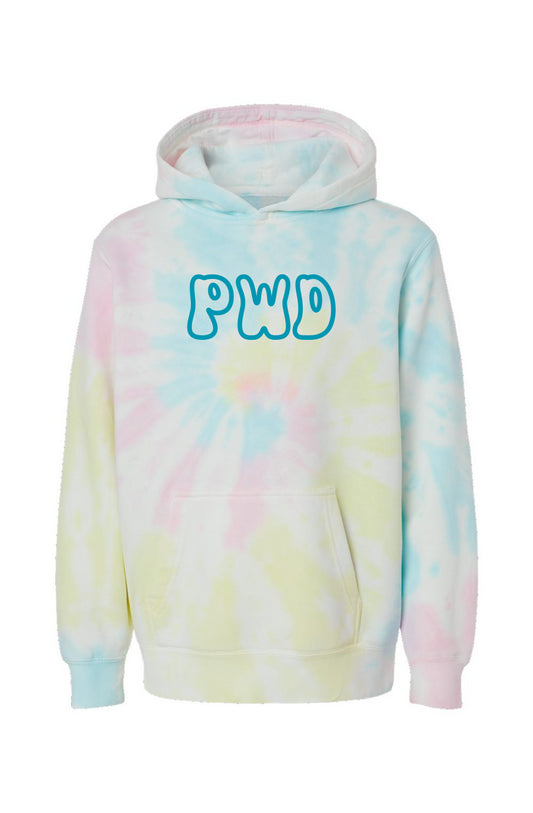 PWD |Youth Sunset Swirl Tie Dye Hoodie