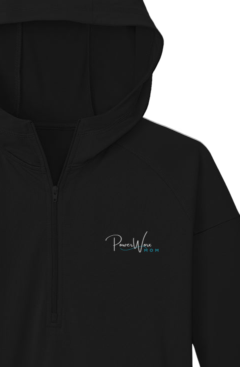 PWD |Stretch 1/2 Zip w Hoodie| PW Dancemom