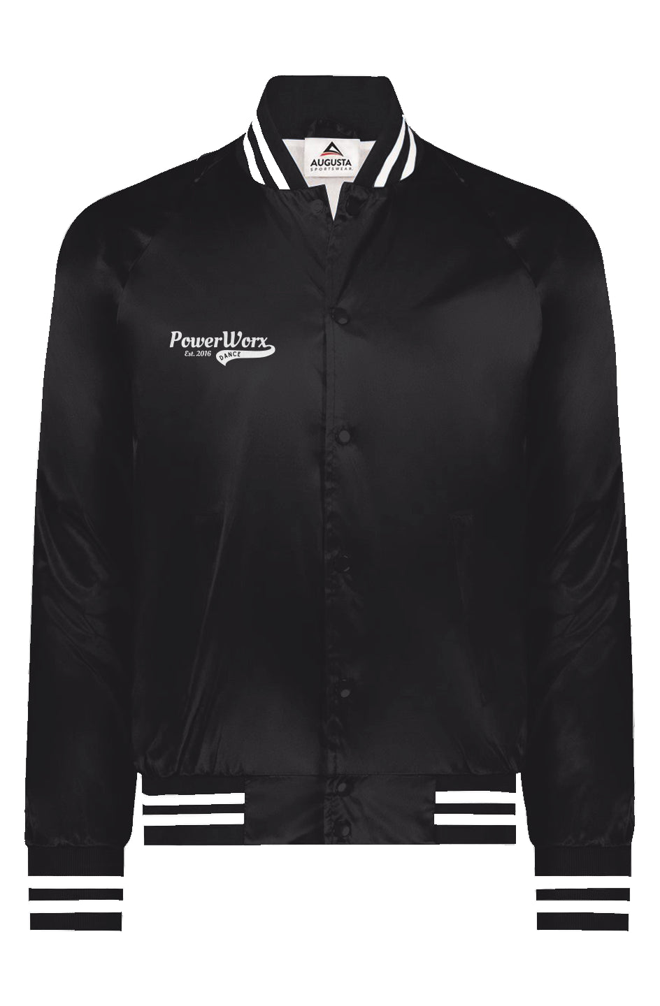 PWD| Satin Baseball Varsity Jacket