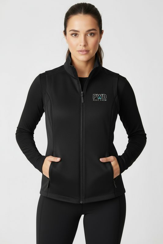 PWD| Embroidered Fleece Vest |Prop Crew