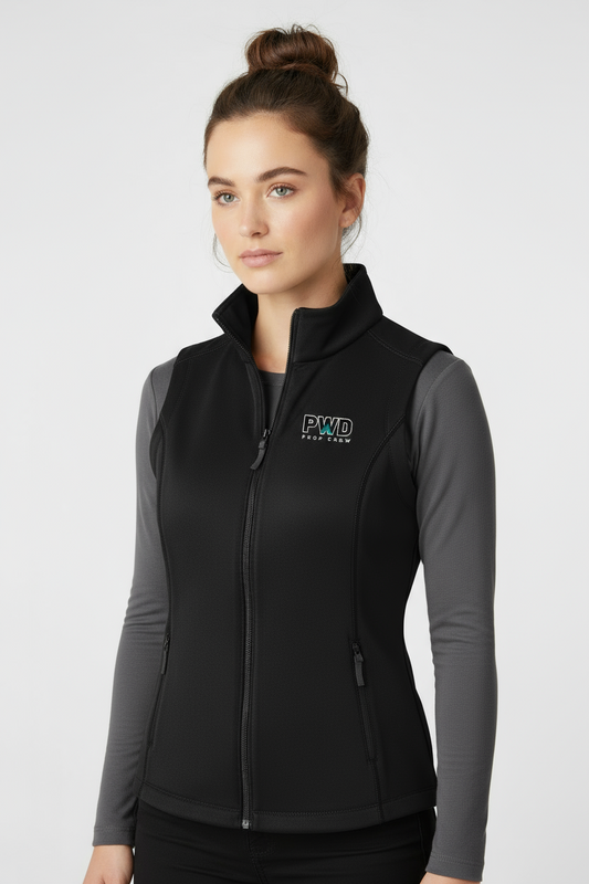 PWD| Embroidered Fleece Vest, Men's and Women's |Prop Crew