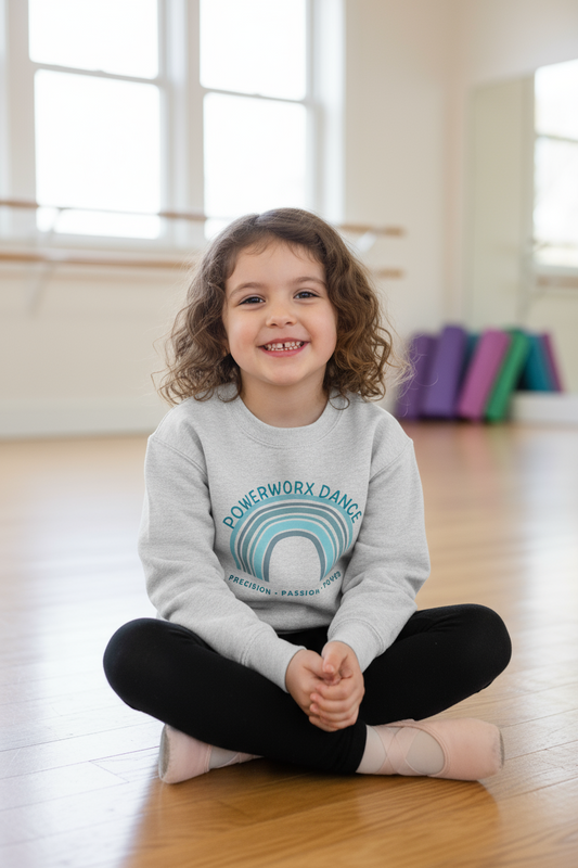 PWD| Kids| Youth Fleece Sweatshirt- Rainbow