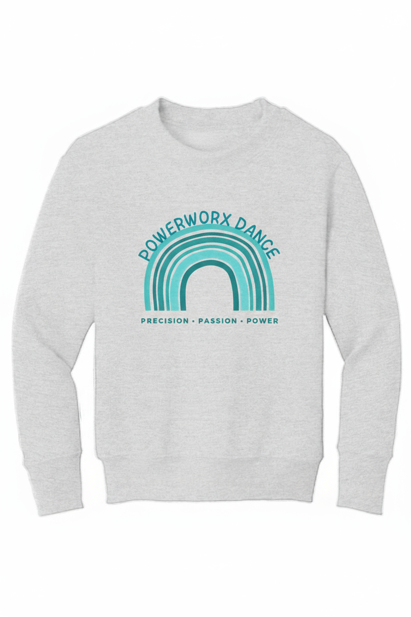 PWD| Kids| Youth Fleece Sweatshirt- Rainbow