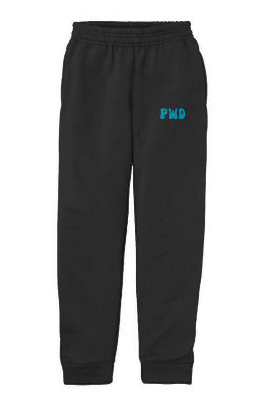 PWD | Kids| Youth Embroidered Fleece Jogger