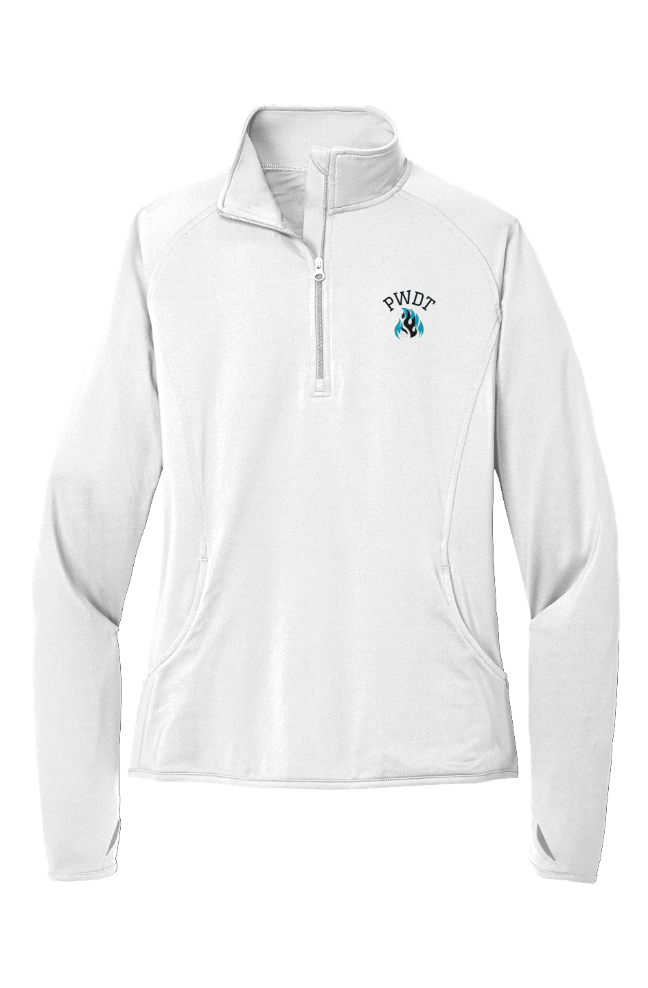 PWD| Womens Sport Wick 1/4 Zip Pullover - PWDT2