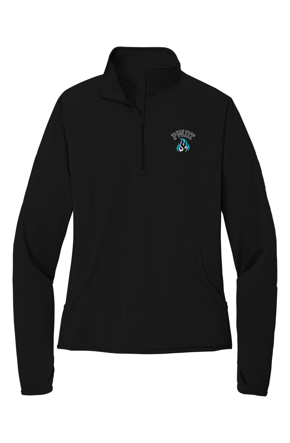 PWD| Womens Sport Wick 1/4 Zip Pullover - PWDT2