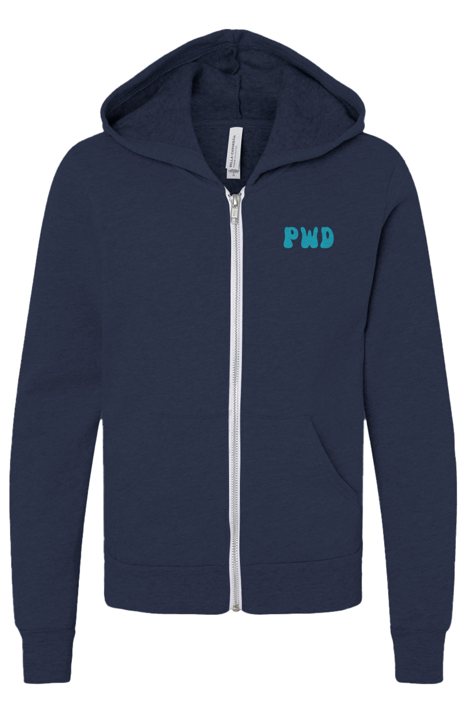 PWD| Kids| Youth Sponge Fleece Full-Zip Hoodie - Power