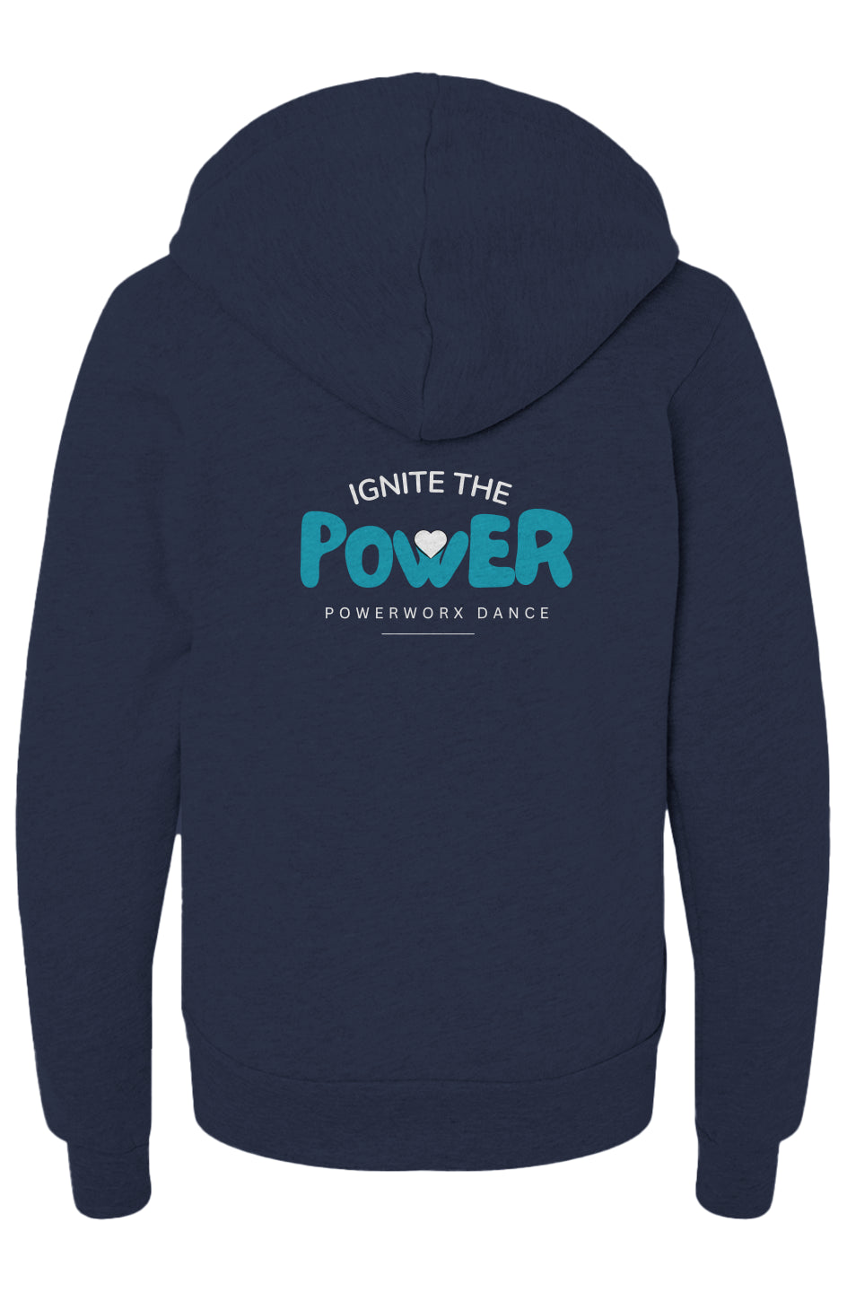 PWD| Kids| Youth Sponge Fleece Full-Zip Hoodie - Power