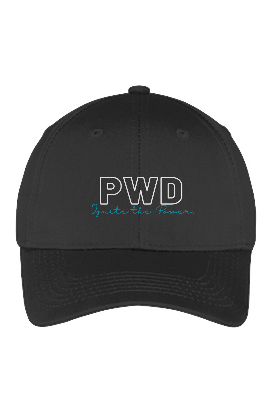 PWD| Kids| Youth Six-Panel Twill Cap - embroidery