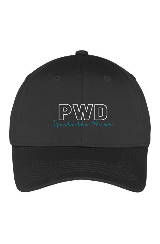 PWD| Kids| Youth Six-Panel Twill Cap - embroidery