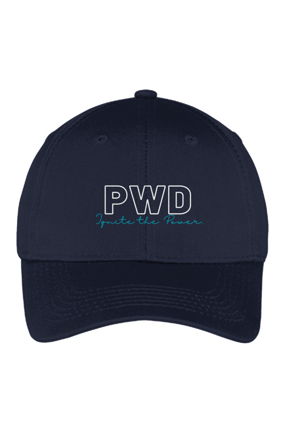 PWD| Kids| Youth Six-Panel Twill Cap - embroidery