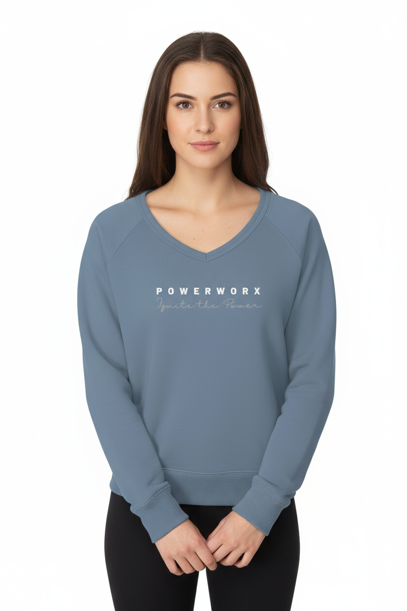 PWD |Beach Wash V Neck Sweatshirt - Ignite