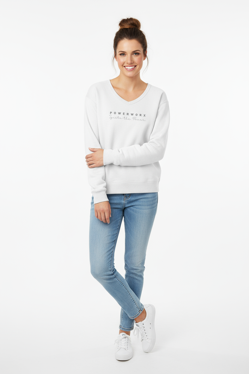 PWD |Beach Wash V Neck Sweatshirt - Ignite