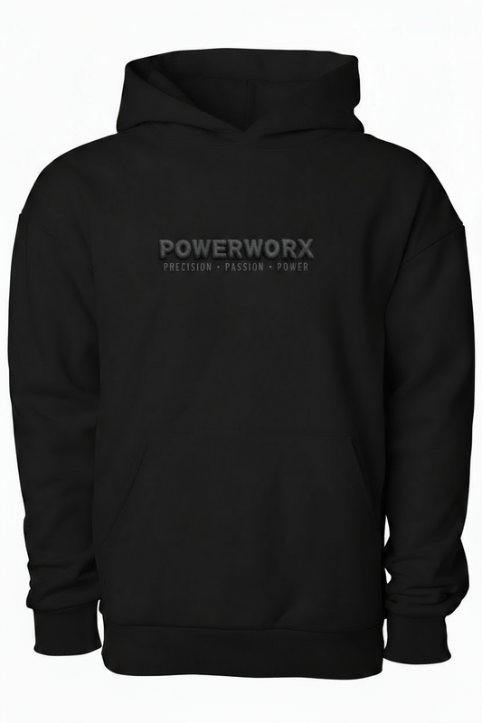 PWD |Adult Unisex Boulevard Heavyweight Pullover Hood, 3d embroidery