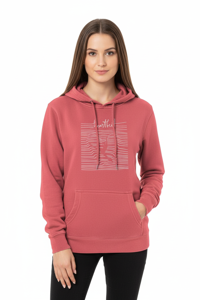 Youth  Pigment-Dyed Hoodie - heartbeat