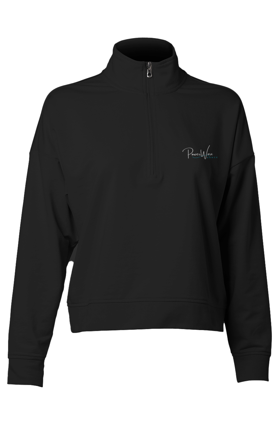 PWD| Womens Perform Embroidered Quarter Zip_PWDance