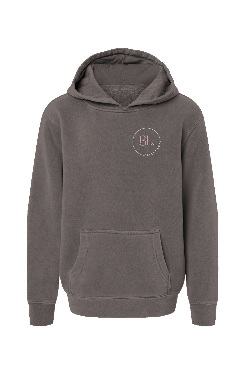 Youth  Pigment-Dyed Hoodie - Ballet Love