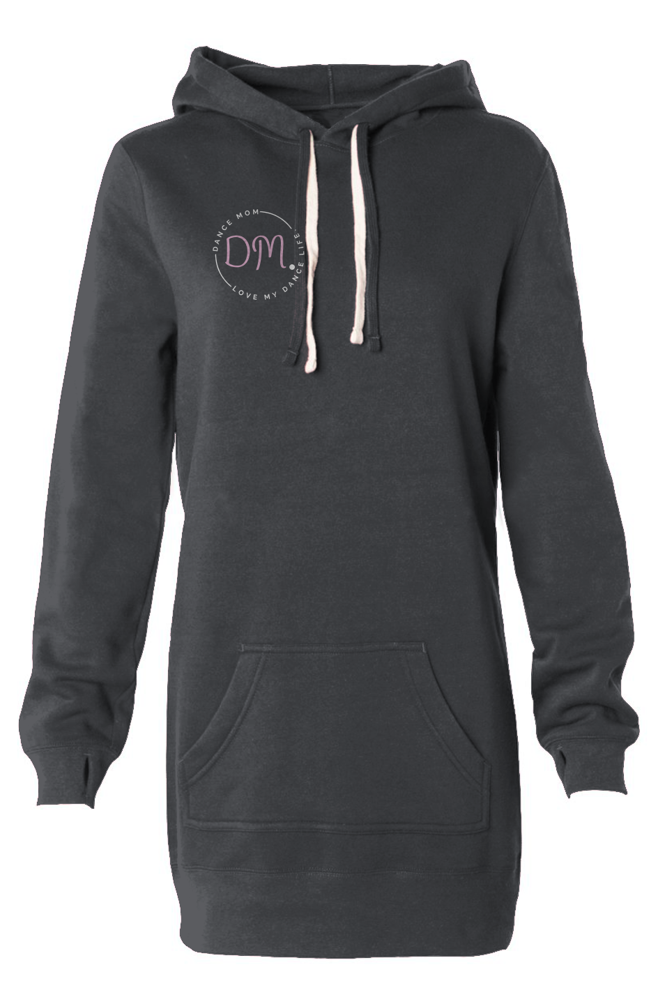 Dance Mom Fashion - Hooded Sweatshirt Dress