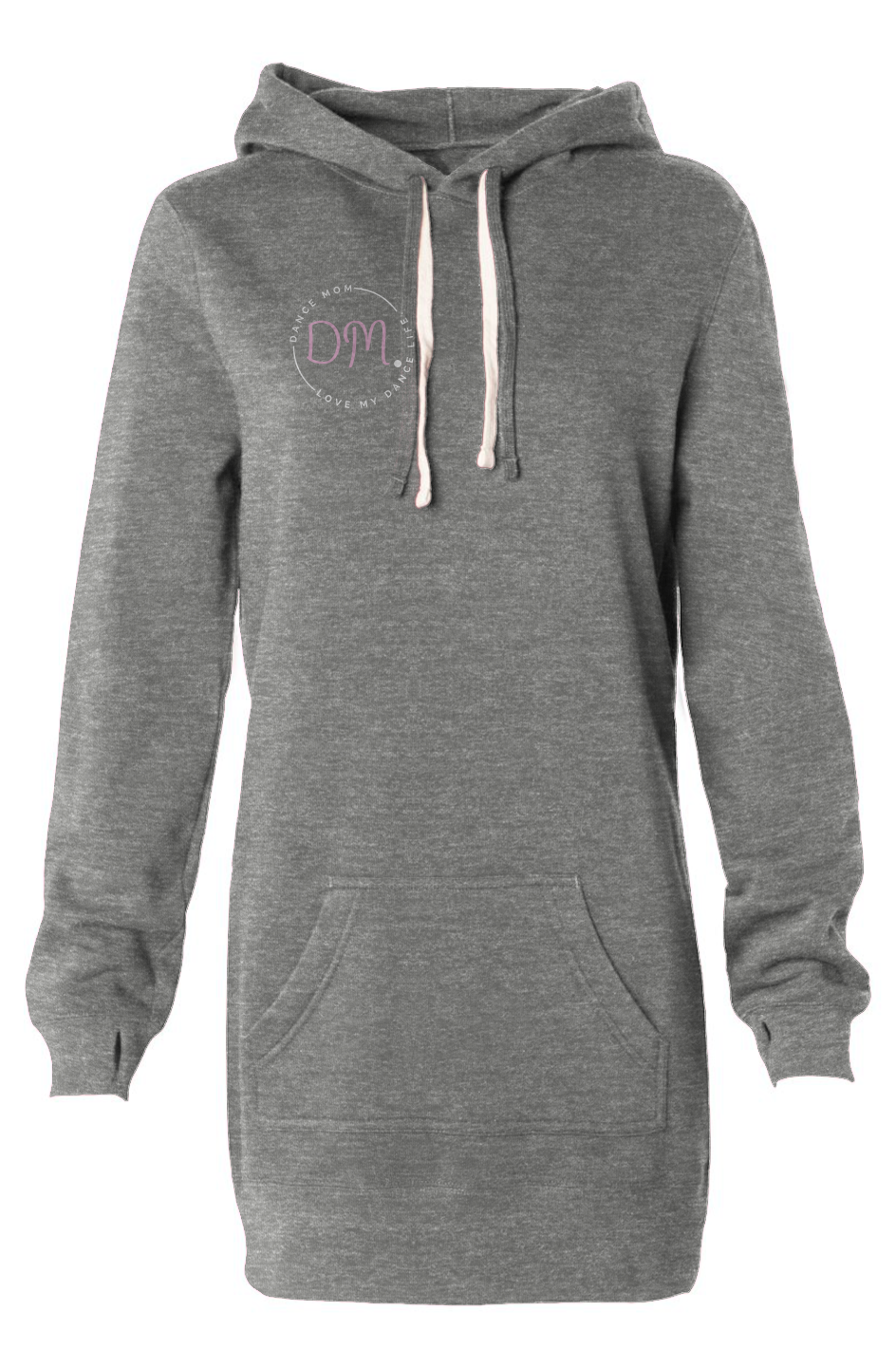 Dance Mom Fashion - Hooded Sweatshirt Dress