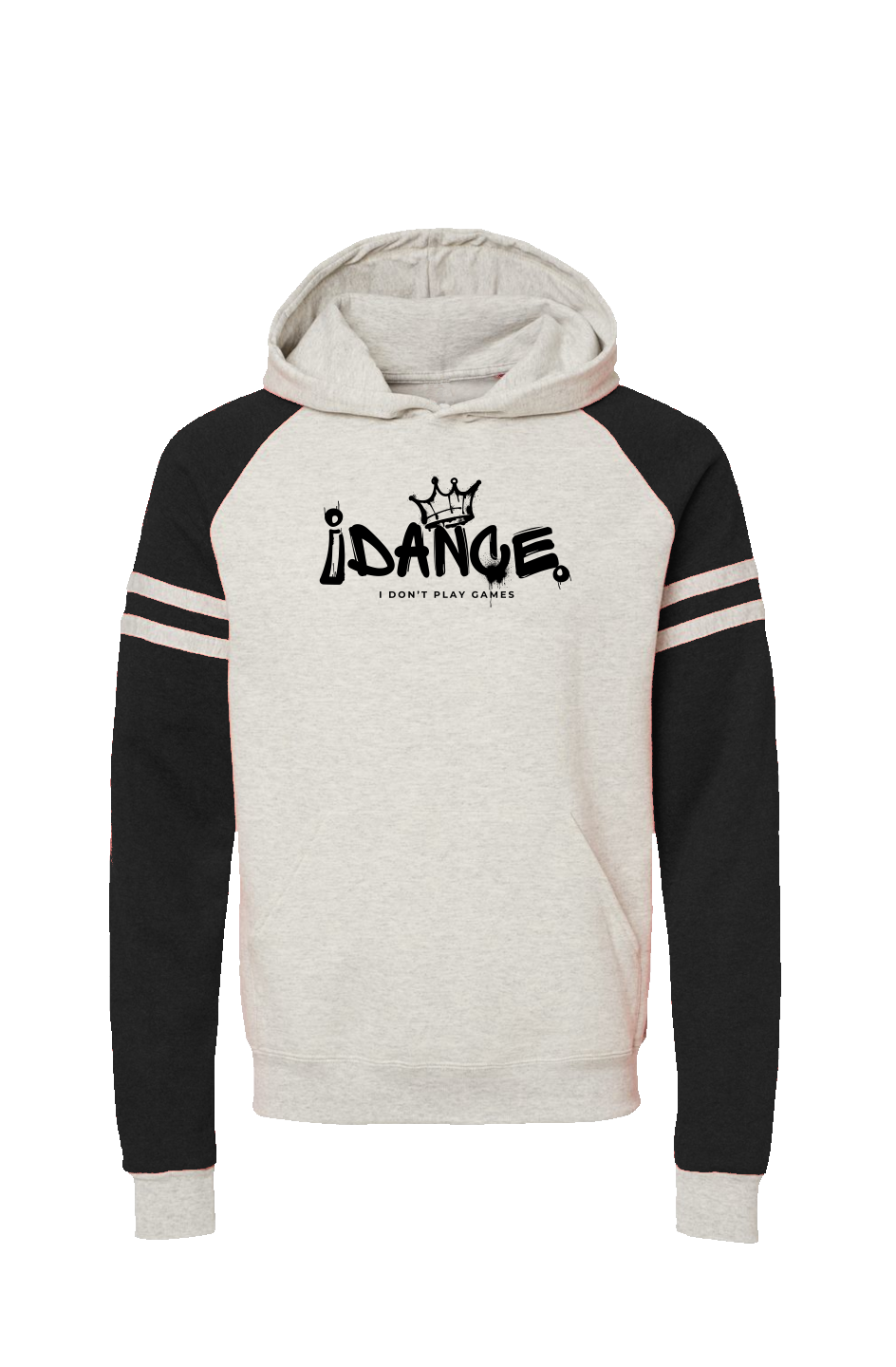 i dance Varsity Colorblocked Raglan Hoodie