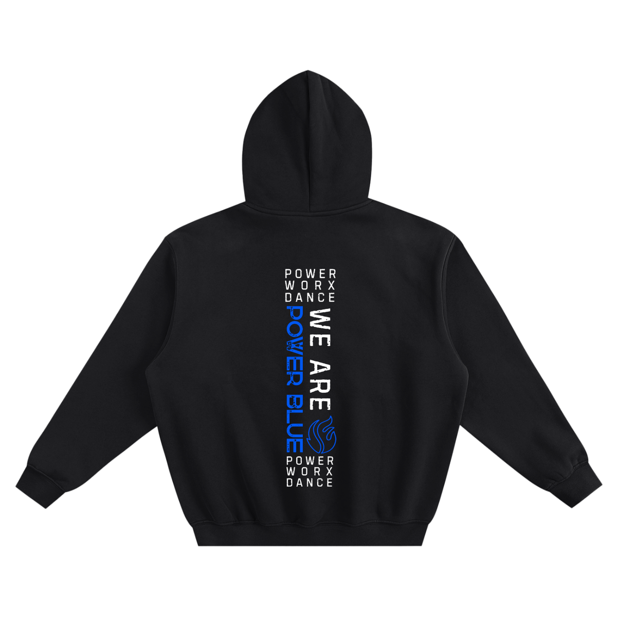 (PWD) Fleeced Boxy Hoodie - Power Blue