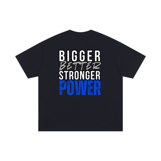 (PWD) Unisex Oversized Cotton T-Shirt - Power