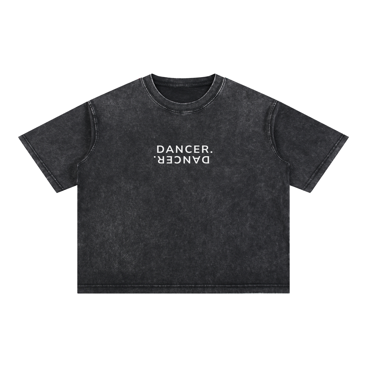 Mineral Wash Boxy Cotton T-Shirt