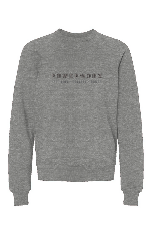  PWD Youth Crewneck Sweatshirt EMB