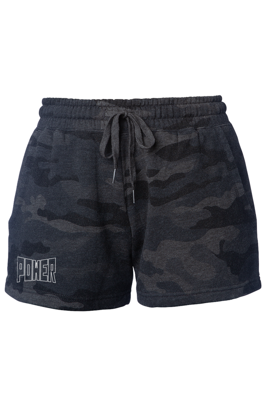  PWD Black Camo Heather Shorts Power