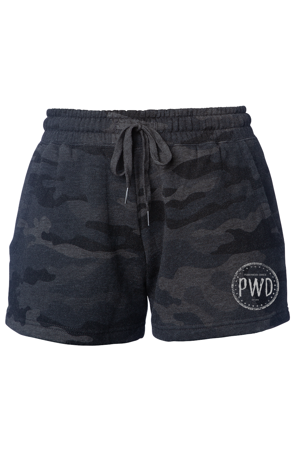  PWD Black Camo Heather Shorts