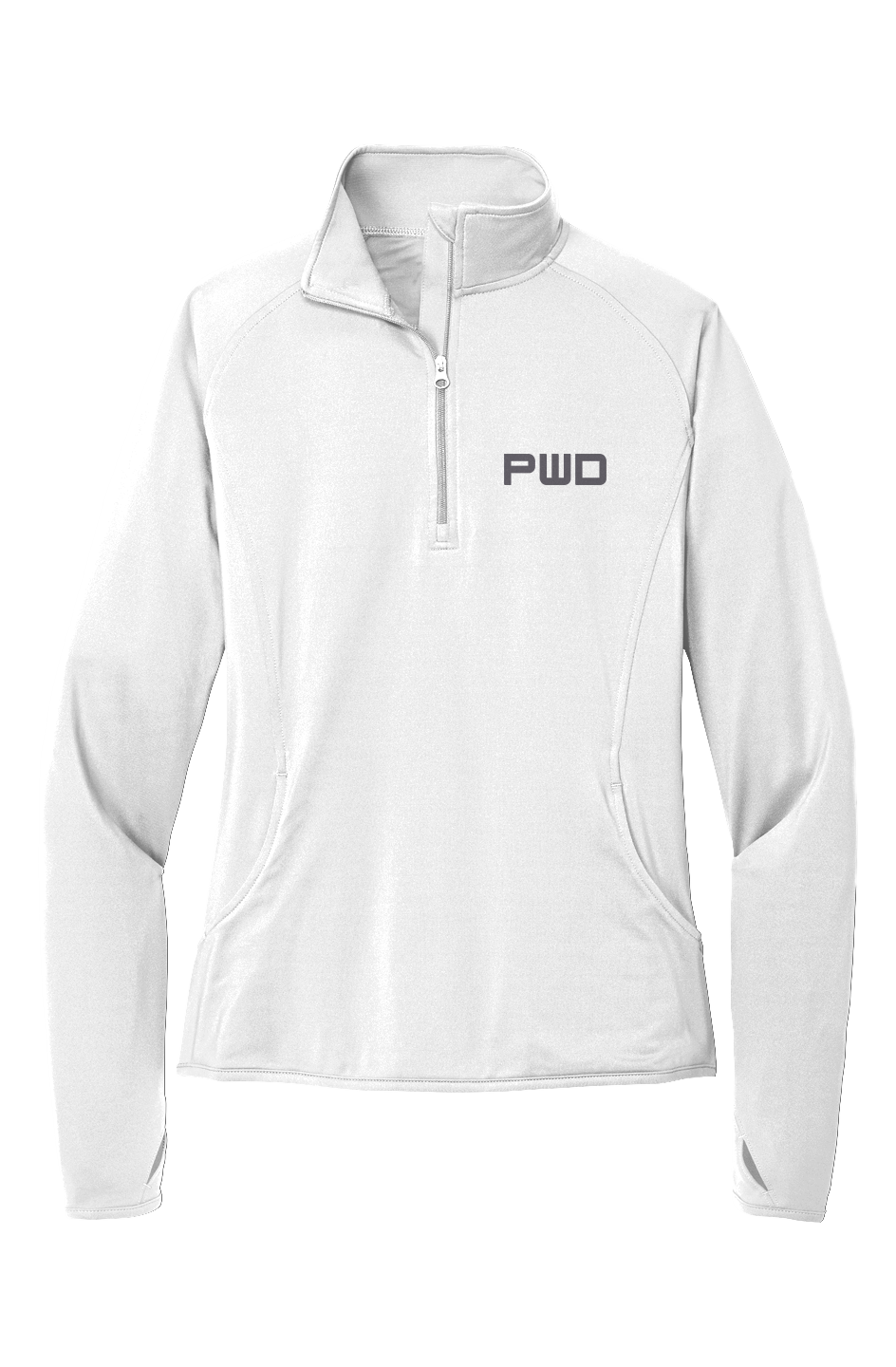  PWD Womens Sport Wick 1 4 Zip Pullover