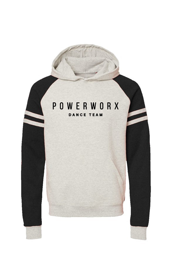  PWD Unisex Varsity Colorblocked Raglan Hoodie