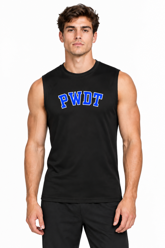 (PWD) Men's/Unisex Sleeveless Competitor Tee PWDT