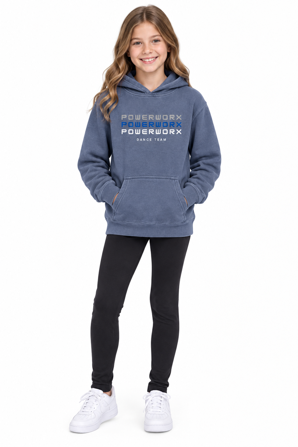 (PWD) Youth Pigment Dyed mid weight Hoodie