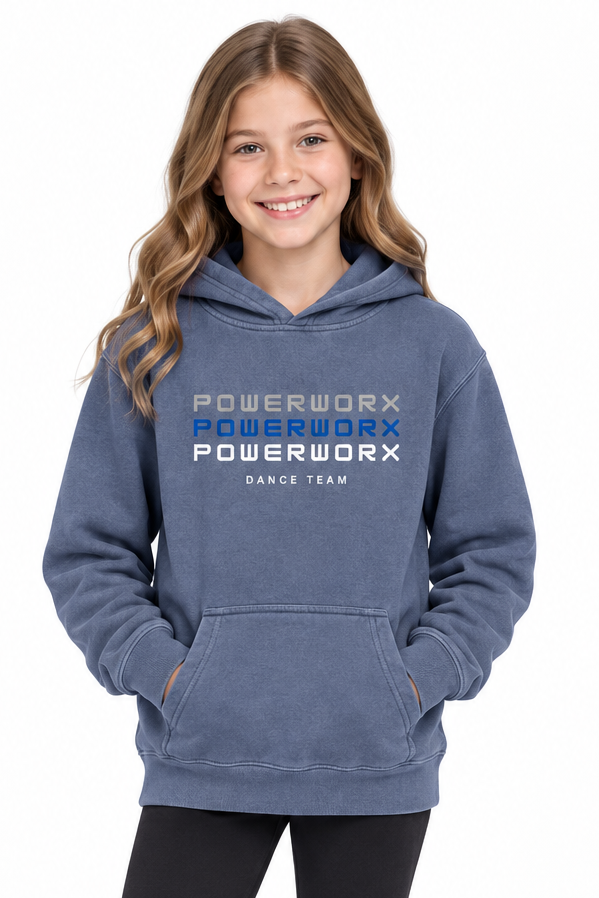(PWD) Youth Pigment Dyed mid weight Hoodie