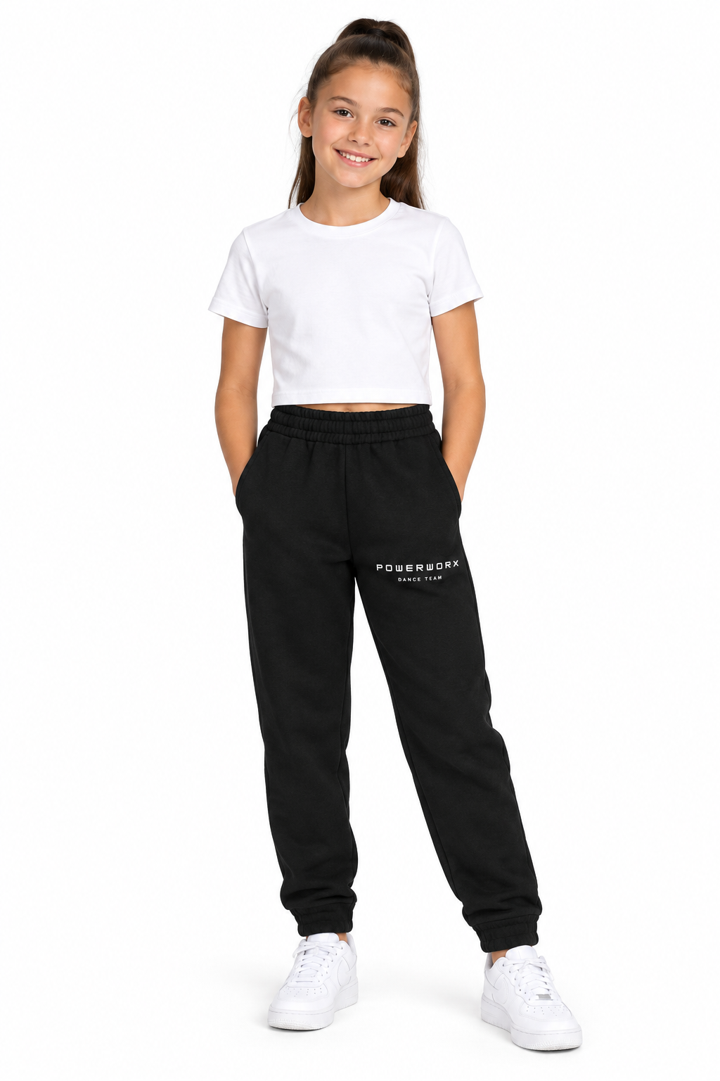 (PWD) Youth Core Fleece Jogger embroidered