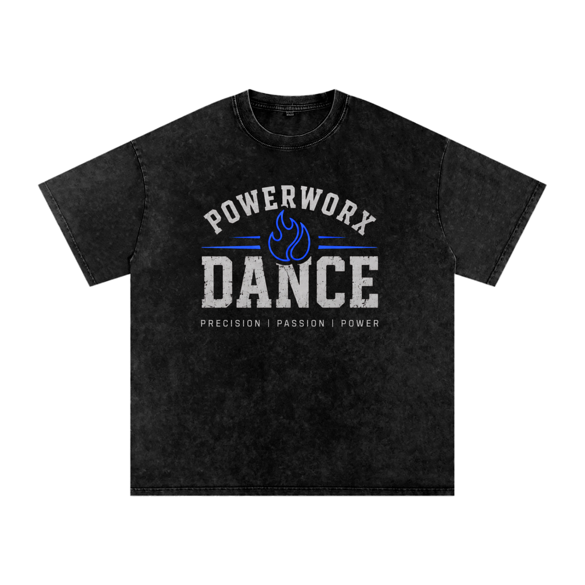 (PWD) Snow Washed Oversized Cotton T-Shirt