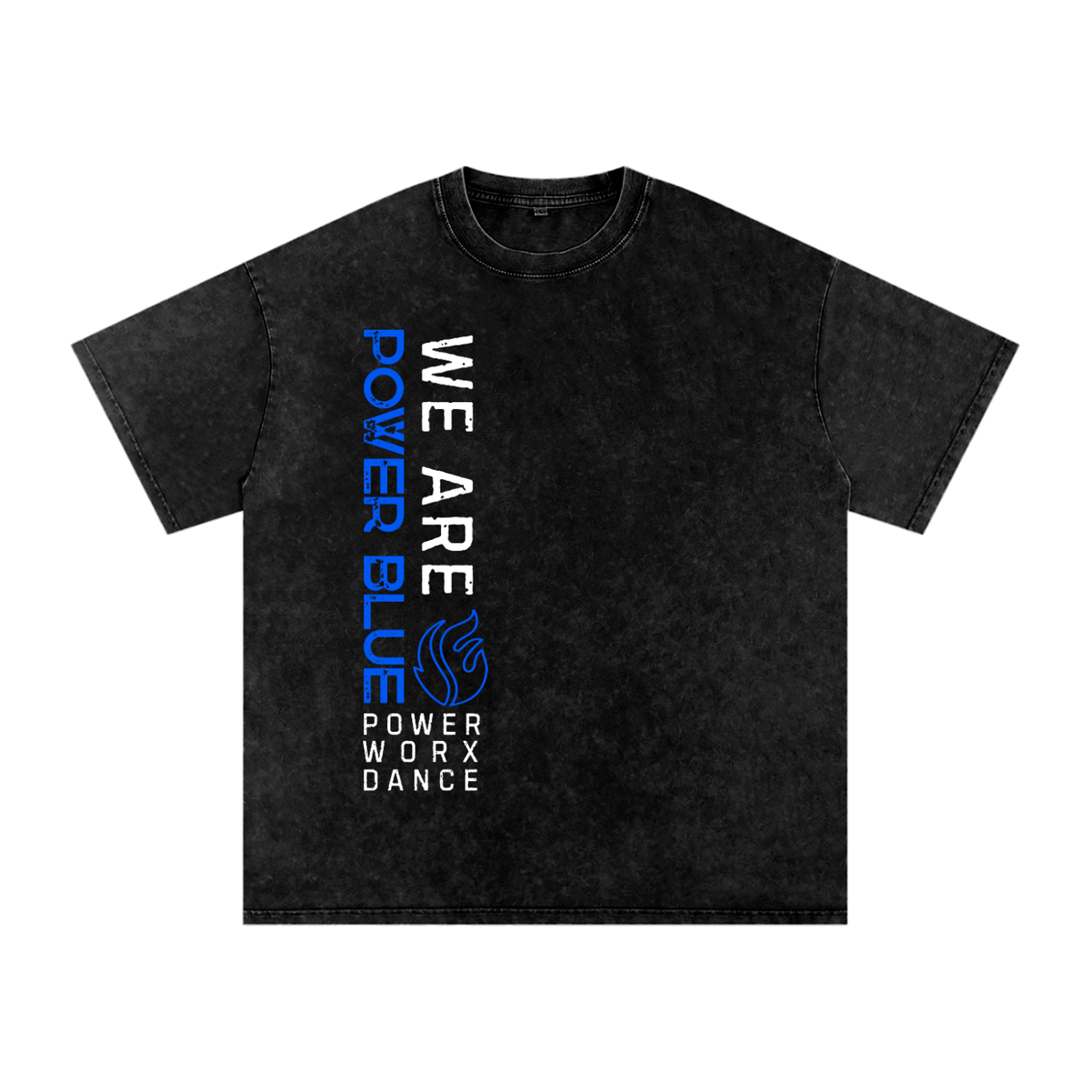 (PWD) Snow Washed Oversized Cotton T-Shirt - We Are